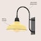 Jonathan Y Stanley 12.25" 1-Light Farmhouse Industrial Iron LED Gooseneck Arm Outdoor Sconce, Matte Yellow JYL7614H - alternate 5