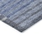 Homeroots 8' X 10' Denim Blue And Navy Blue Striped Washable Indoor Outdoor Area Rug 581692 - alternate 6