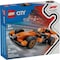 Lego City F1 Driver with McLaren Race Car Building Set Multi 86 pc 60442 - alternate 1