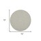 Homeroots 6' Gray Round Power Loom Area Rug 522549 - alternate 6