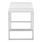 Homeroots 49" White and Gray Computer Desk 489983 - alternate 8