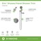 Symmons Elm HydroMersion Multi Mode Shower Trim with Hand Shower (Valve Not Included) S559815TRM - alternate 3