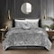 Homeroots Silver King Polyester 130 Thread Count Washable Down Comforter Set 528906 - alternate 5