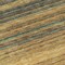 Homeroots 8' Wheat Brown And Teal Blue Round Striped Washable Indoor Outdoor Area Rug 614853 - alternate 4