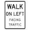 Sign Solutions Usa Traffic Sign, 18 in Width, Aluminum Sign, Vertical Rectangle DUS12DWT1824R9-1 - alternate 1