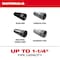 Milwaukee Tool M18 FUEL Compact Pipe Threader with ONE-KEY Kit with 1/2 in. - 1-1/4 in. Compact NPT Forged Aluminum Die Heads 2870-22 - alternate 9