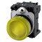 Siemens Indicator lights, 22 mm, round, Metal, shiny, yellow, lens 3SU1156-6AA30-1AA0-ZY19 - alternate 1