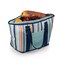 Picnic Time Family Of Brands Topanga Cooler Tote Bag, St. Tropez Collection - Sky Blue with Multi Stripe Pattern 619-00-991-000-0 - alternate 3