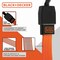 Black & Decker B+D 17Pc Tie Down Kit With Tow Rope/Cambuckle Straps/Premium Flat Bungees BDX1017 - alternate 4