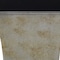 Homeroots 7in Gray Recycled Plastic Indoor Outdoor Square Pot Planter 488277 - alternate 3