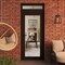 Vdomdoors Front Exterior Prehung Metal-Plastic Door Clear Glass / MANUX 8666 Matte Black / Office Commercial MANUX8666EXD-BLK-W36xH80+16-RH-I - alternate 3
