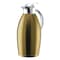 Service Ideas Nicollet Series 1.5-Liter Stainless Vacuum Insulated Carafe with Push Button Lid in Vintage Gold NIC15BSPBVG - alternate 1