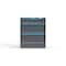 Strong Hold 3 drawer cabinet - (1x 5ft, 2x 11ft) - Blue accents - E-Lock w/ Tracking S3036-PPTAS-0304FS - alternate 1