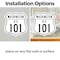 Signmission Washington Route Marker Shield Sign Us 1, 6 inch X 6 inch, Vinyl Decal, 2PK SHI-D-2PACK-6-475 - alternate 4