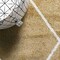 Jonathan Y Cole Minimalist Diamond Trellis Gold/White 5 ft Round Area Rug SEU102E-5R - alternate 3