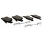 Motorcraft Disc Brake Pad Set,  BR2300 - alternate 3