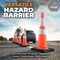 Xpose Safety 28 In Orange Slim Line Traffic Cone, 10 lb Base, 6in & 4in Collar, DOT Approved, 297 PK, Full Pallet OTC28SL-64-10L-FP297-X - alternate 5