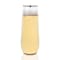 Smarty Had A Party 9 oz. Clear with Silver Stemless Plastic Champagne Flutes (64 Glasses), 64PK 3709-CLS-CASE - alternate 4