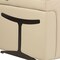 Homeroots Beige Italian Leather Modular L Shaped Seven Piece Corner Sectional With Console 534849 - alternate 7