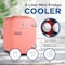 Icebox 4-Liter Mini Fridge Cooler/Warmer, , Blush Red IBMF4BLS - alternate 6