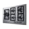 Summit 36in Wide 5-Burner Propane Gas Cooktop In Stainless Steel _x000D_ GCJ536SSLPTK - alternate 3