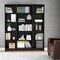 Homeroots 71" Black Five Tier Bookcase 546350 - alternate 7