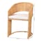 Bali & Pari Palm Bohemian Light Honey Rattan Dining Chair 258-14323-ZORO - alternate 6