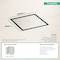 Hansgrohe Brilliance Point Drain Set 4"x 4" Trim Tileable Rear Cover and Rough in Brushed Stainless Steel 56130801 - alternate 7