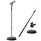 Pyle Pyle Adjustable Microphone Stand - Height Adjustable, Floor Standing, Compact Base PMKS5 - alternate 1