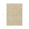 Homeroots 10' X 14' Gold And Beige Abstract Washable Indoor Outdoor Area Rug 598967 - alternate 4