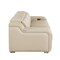 Homeroots 103" Beige Italian Leather Reclining USB Sofa 632879 - alternate 7