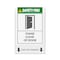 C-Line Products 5" x 8" Super Heavyweight Self-Adhesive Poly Welded Shop Ticket Holders, 50/BX 70058 - alternate 5