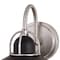 Vaxcel Galena 7.5 in W 1-Light Matte Black, Satin Nickel Nautical Coastal Bathroom Vanity Fixture W0401R - alternate 7