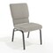 Flash Furniture Gray Dot Fabric Church Chair, PK4 4-FD-CH02185-SV-GYDOT-GG - alternate 1