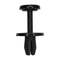 Auveco Push-Type Retainer; Head Diameter: 20mm, Stem Length: 14mm, Fits Into 8mm Hole, Black Nylon, 25PK 21883 - alternate 1
