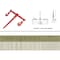 Mytee Products G70 Chain & Binder Kit - 4 1/2in - 5/8in Ratchet Load Binder, 41/2in x 16ft Chain, 4PK 1216CHRBx4 - alternate 6