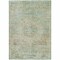 Homeroots 3' X 5' Sage And Copper Medallion Washable Indoor Outdoor Area Rug 615734 - alternate 5