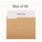 Pendaflex Kraft File Folders, 1/3-Cut Tabs: Assorted, Letter Size, 0.75" Expansion, Kraft, 50PK 1007030 - alternate 4