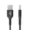 Startech.Com 1FT (30CM) USB-A TO USB-C CHARGING CABLE, CHARGE & SYNC, 3A, USB 2.0, TPE JACKET USB2AC1FTBK - alternate 4