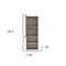 Homeroots 12" Light Gray Wood Freestanding Single Door Bathroom Vanity And Medicine Cabinet 543586 - alternate 3