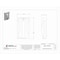 Bell Outdoor Box Cover, Outlet Box Type, 1 Gang, Aluminum, Flip and Snap Cover Type MX1050W - alternate 2