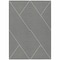 Homeroots 5' X 8' Black And Ivory Geometric Washable Indoor Outdoor Area Rug 612107 - alternate 8