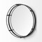 Homeroots 24in Silver Round Metal Indoor Outdoor Tray With Handles 376035 - alternate 4