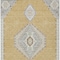 Homeroots 9' X 12' Gold Gray And Ivory Oriental Washable Indoor Outdoor Area Rug 598410 - alternate 6