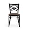 Flash Furniture HERCULES Black  inX in Back Metal Restaurant Chair - Mocha Vinyl Seat XU-6FOBXBK-MCHV-GG - alternate 5