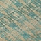 Homeroots 8' Teal Blue Taupe And Beige Round Moroccan Washable Indoor Outdoor Area Rug 577219 - alternate 5