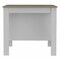Homeroots White and Brown 41in Kitchen Island With Storage 474098 - alternate 3