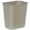 Rubbermaid Commercial WASTEBASKET MEDIUM SMFG295600BEIG - alternate 1