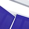Leisuremod Marlin Patio Chaise Lounge Chair with Armrests in White Aluminum Frame, Navy Blue, 2PK MLAW-77NBU2 - alternate 5
