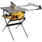 Dewalt 10" Jobsite Table Saw 32 - 1/2" (82.5cm) Rip Capacity, and a Rolling Stand DWE7491RS - alternate 8